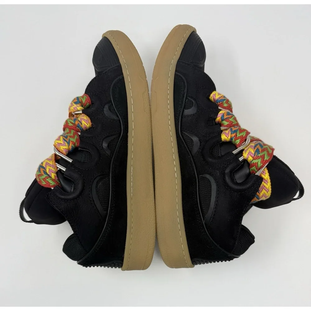 Lanvin Curb Sneaker Black/Gum Size 9 US 42 EU